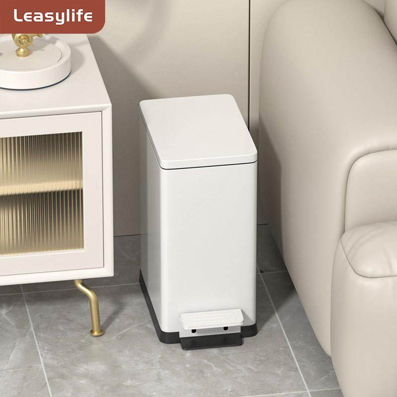 不锈钢脚踏垃圾桶家用客厅厨房卫生间厕所轻奢夹缝窄简约脚踩带盖,家庭/个人清洁工具,垃圾桶,淘宝优惠券,粉丝福利购,淘宝优惠卷