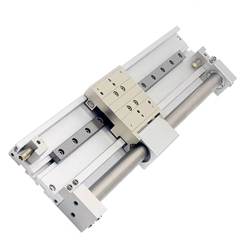 低重心导轨型无杆气缸CY1F10/15/25-R/L100/150/200/250/300AR/AL