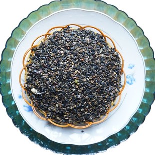 原生溪流沙深色鱼缸底砂黑色造景沙天然水族箱铺底吉罗雷龙鱼专用