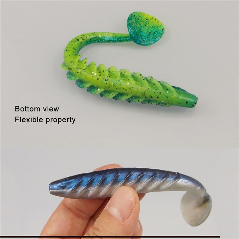 ESFISHING路亚软饵T尾软虫4寸Ripple4.7克6条反螺纹扰流鳜鱼jig,户外/登山/野营/旅行用品,路亚饵,淘宝优惠券,粉丝福利购,淘宝优惠卷