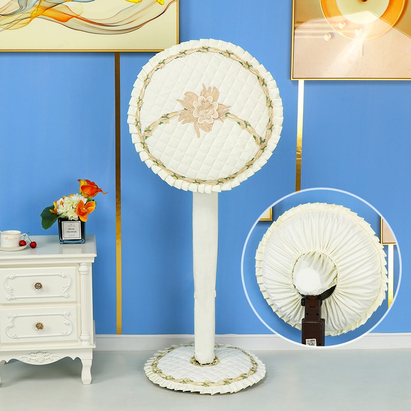 定制风扇罩电风扇防尘罩子家用布艺保护罩立式通用落地扇套防尘罩