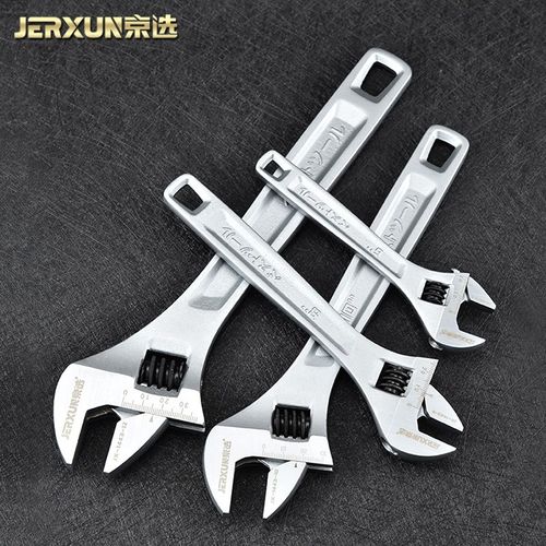 京选活动扳手小活口扳子多功能大开口扳手8寸10寸12寸活络扳手***