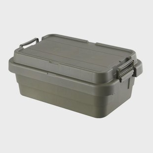 大号户外露营收纳箱塑料整理箱带盖汽车车载后备储物箱子加厚新款