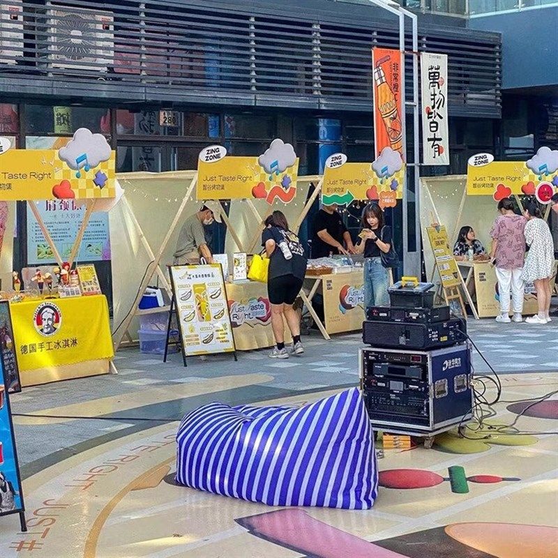 市集夜市摆摊架子集市摊位木质活动棚定制户外创意花车景区展示架