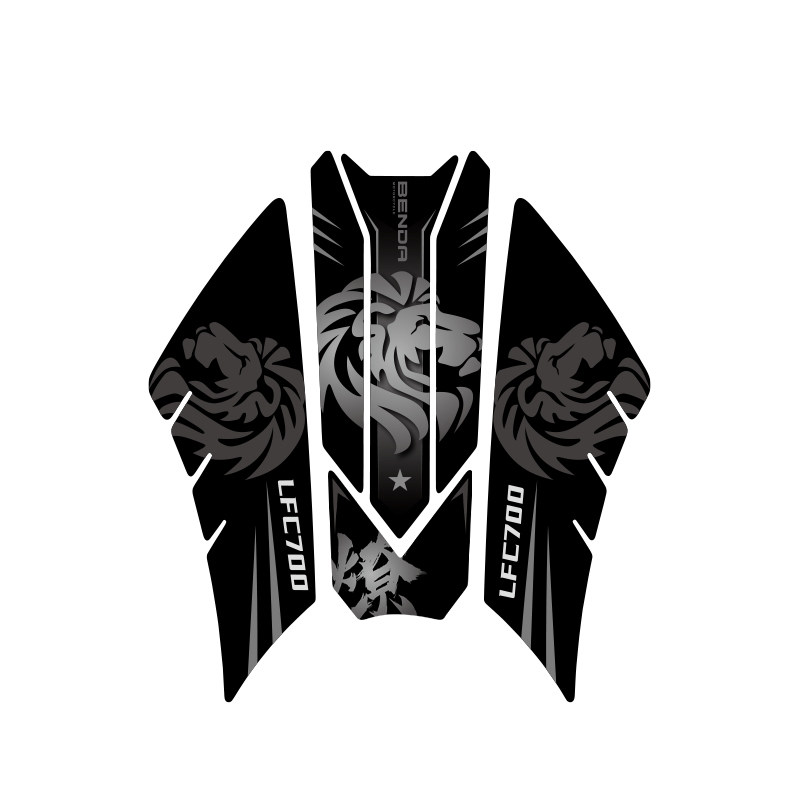 适用于奔达燎LFC700油箱贴纸车身保护贴花防滑防刮鱼骨贴改装配件,摩托车/装备/配件,贴纸/贴膜,淘宝优惠券,粉丝福利购,淘宝优惠卷