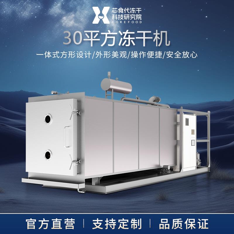 大型果蔬脆加工设备全自动冻干机器低温脱水冻干设备冷冻干燥机
