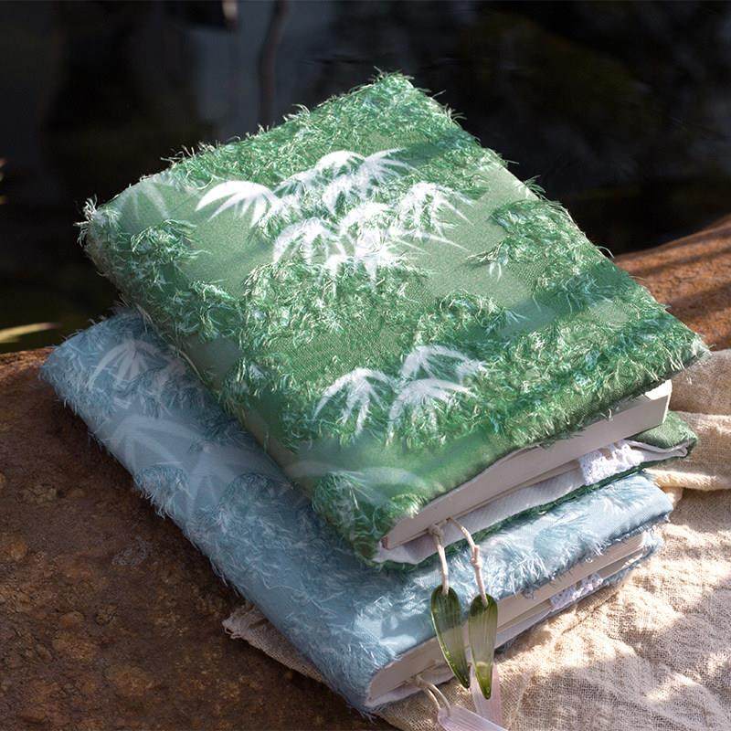 墨下【竹影】立体流苏手工书衣手帐本 女孩笔记本子手账本日记本,文具电教/文化用品/商务用品,手帐/日程本/计划本,淘宝优惠券,粉丝福利购,淘宝优惠卷