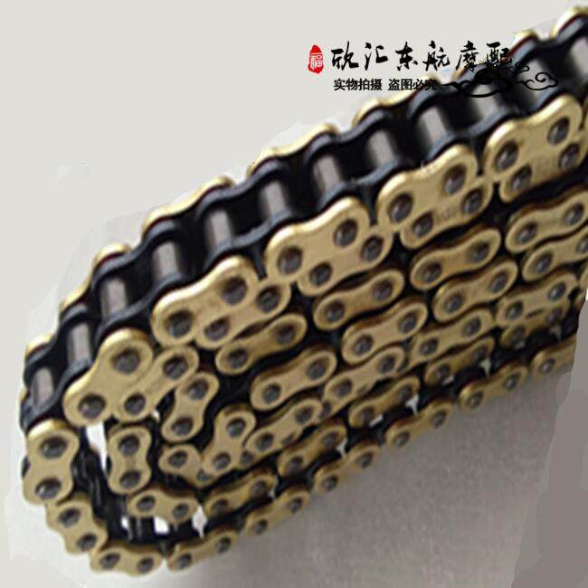 摩托车加厚链条420 428H 520 530型108 118 128 132节油封链条包