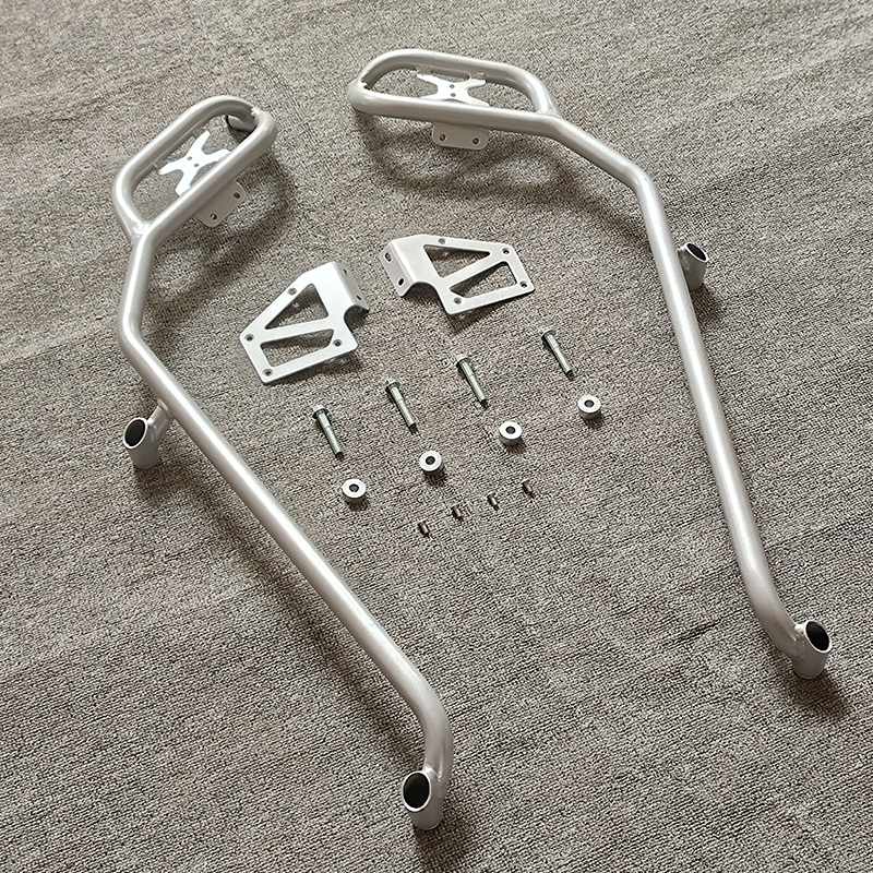 适用龙嘉XDV250SI护杠防摔杠前包围防护滑板车改装件保险杆护杠