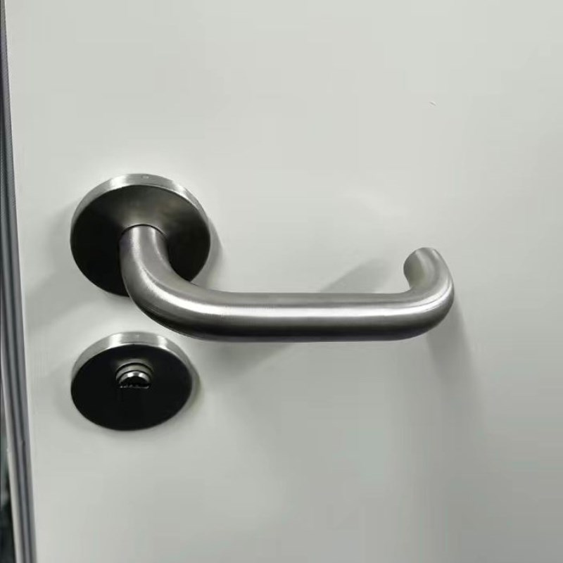 分体锁304不锈钢把手全套锁体锁芯通用型5572防火锁防火门锁6072