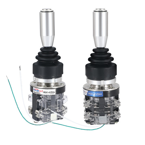 红开十字摇杆主令开关HKA1-41Z04A四向自复自锁带手柄按钮操纵杆