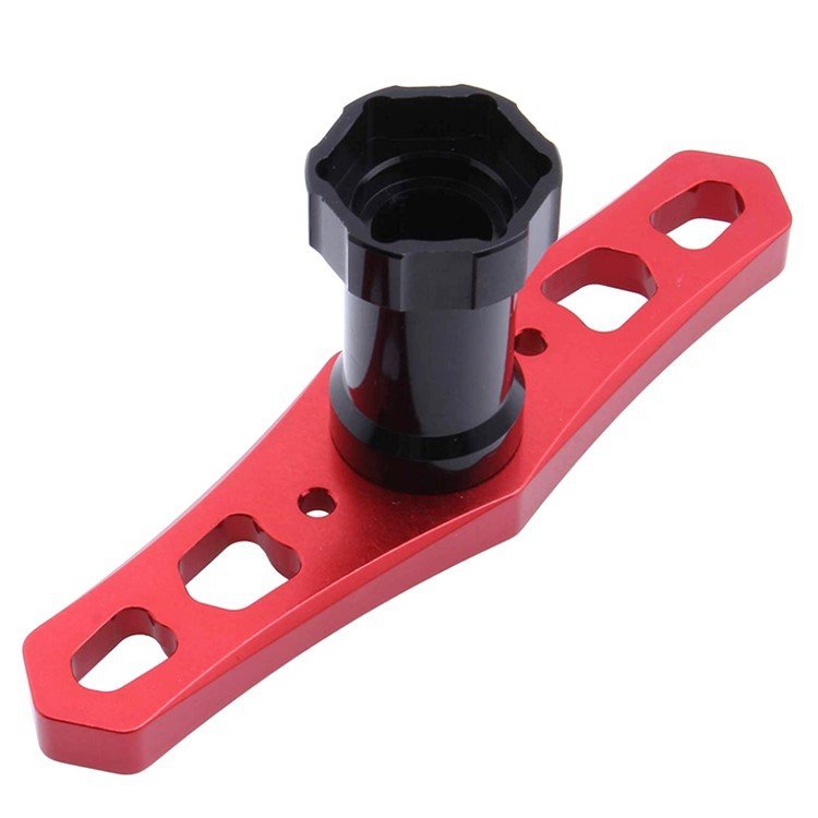 1/8模型车轮胎安装拆卸工具 17MM结合器轮座螺母六角套筒扳手新品