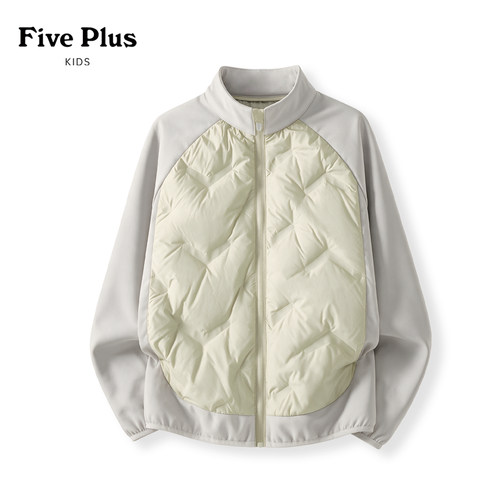 Five Plus女童羽绒内胆2026新款童装轻薄羽绒服儿童冬装校服神器