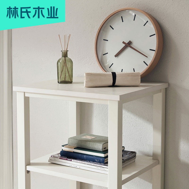 林氏木业简约现代高边柜客厅置物柜电视柜玄关柜小户型家具DW1P