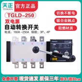 天正电气TGLD 250 4P双电源自动转换开关PC极160A200A225A250A