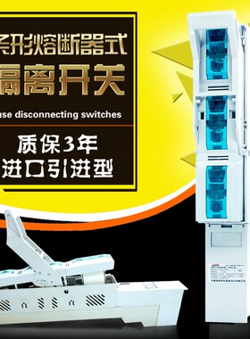 条形熔断器式隔离开关HG2B-160/3 160A 熔断开关 紫铜 电缆分支箱