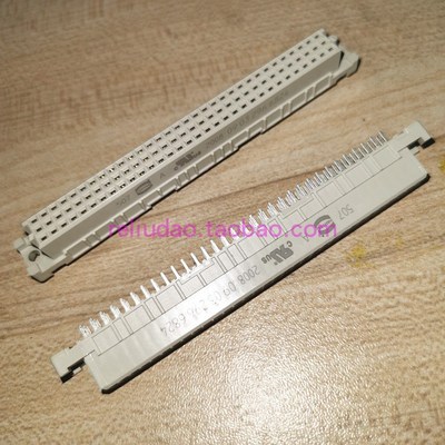 HARTING连接器 09032966824 母芯96针线路板弯头90度焊接原装全新