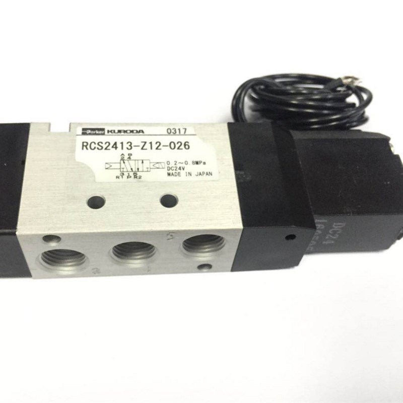 天行艾尔发机械手配件黑田电磁阀鸿达单头RCS2413-01-D24L