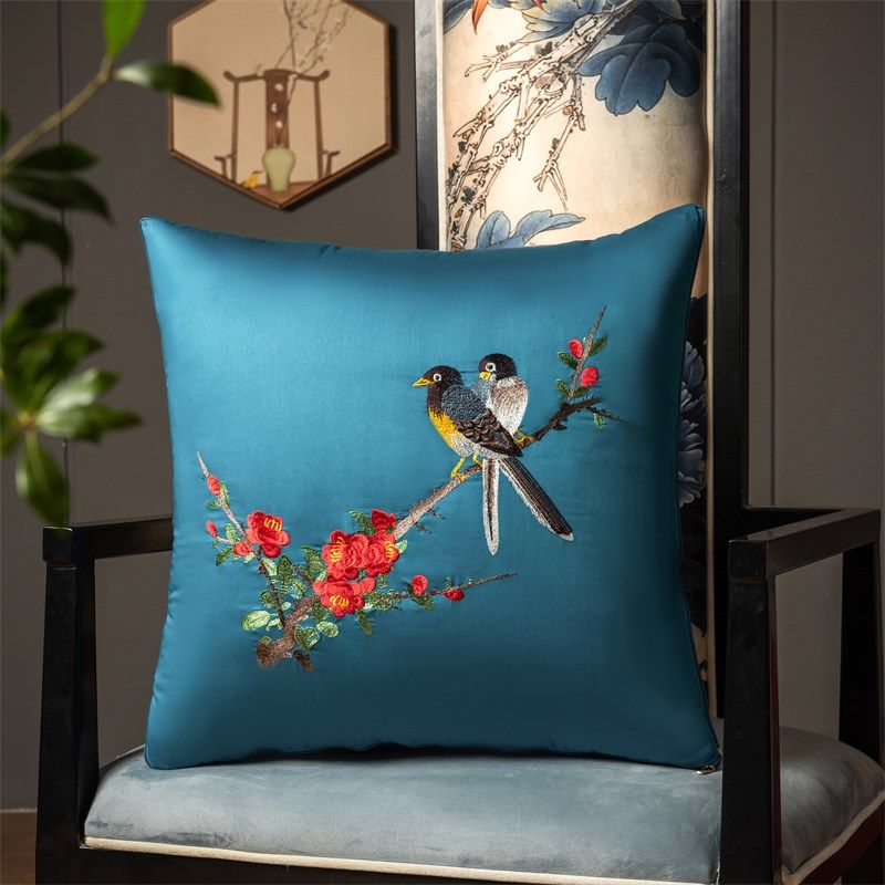 新款民族风60S贡缎刺绣全棉抱枕被两用沙发办公室午睡汽车客厅床,居家布艺,抱枕被,淘宝优惠券,粉丝福利购,淘宝优惠卷