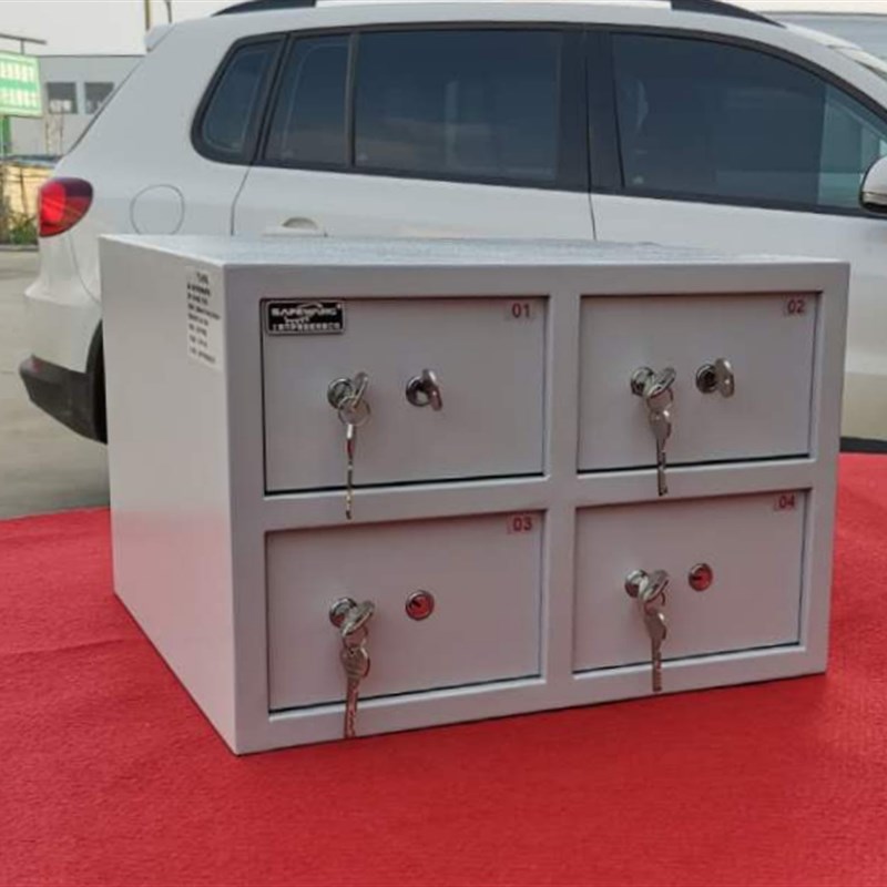 4门贵重物品机械保管箱 价四门总台客用保险柜 小型双开全国包邮