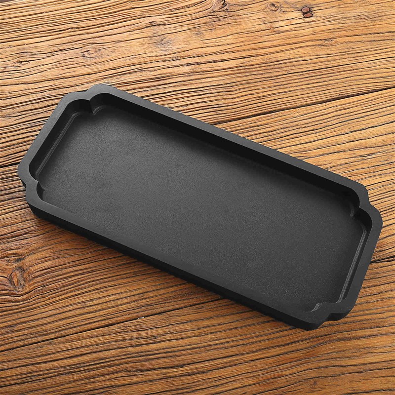 乌金石盆假山吸水石石头花盆创意微景观天然石头盆景山水盆包邮