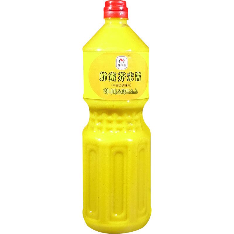韩式炸鸡甜辣酱韩味乐蜂蜜芥末酱商用桶装韩国甜辣酱韩式炸鸡酱料