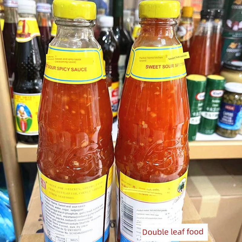 炸鸡甜辣酱潘泰家厨牌甜辣酱800g*2瓶泰国风味炸鸡薯条辣鸡