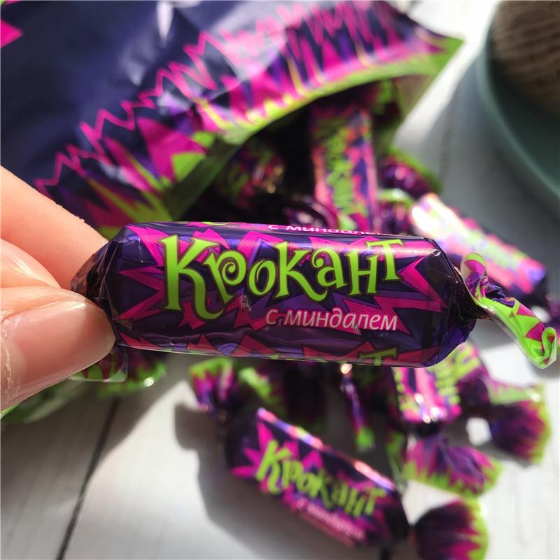 新货现货俄罗斯紫皮糖夹