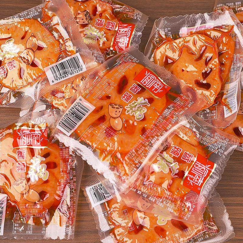 新货重庆特产香辣土豆藕片