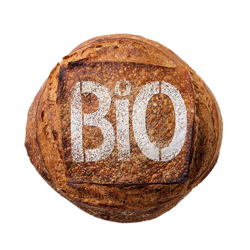 石磨BIO面粉细全麦欧包无
