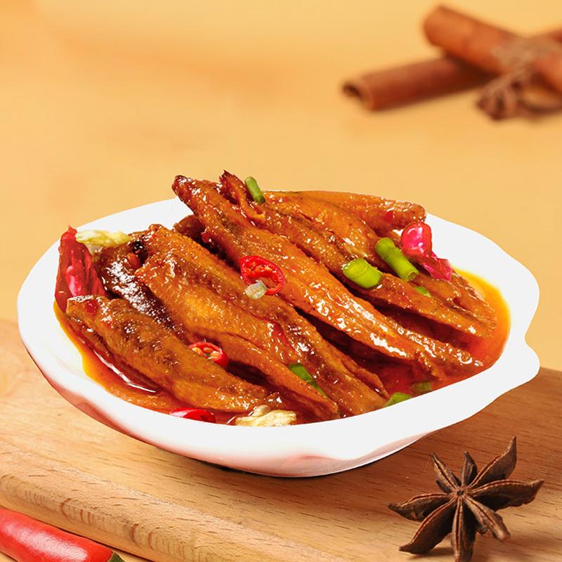 香辣小鱼仔零食湖南特产鱼