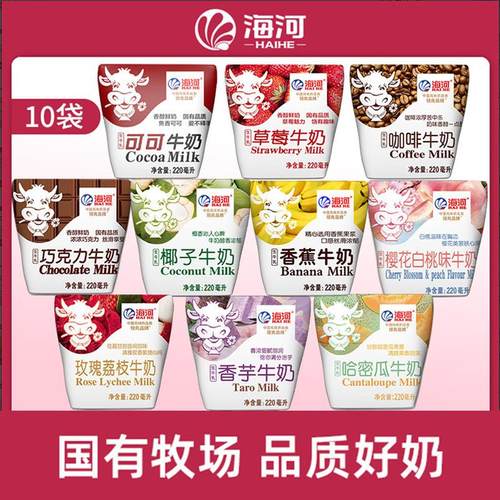 新日期海河牛奶可可牛奶10