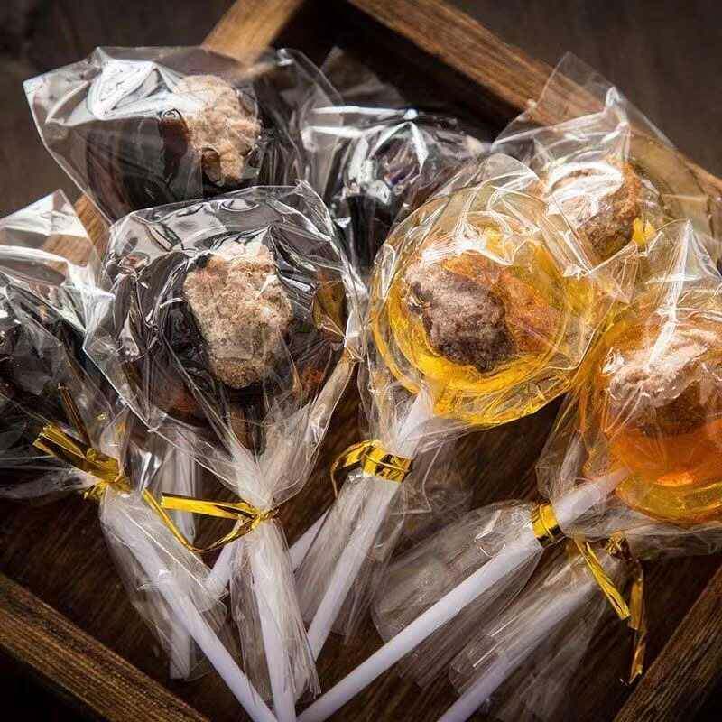 棒棒糖黑糖话梅棒棒糖怀旧糖果童年老式梅心棒棒糖酸甜味麦芽糖休