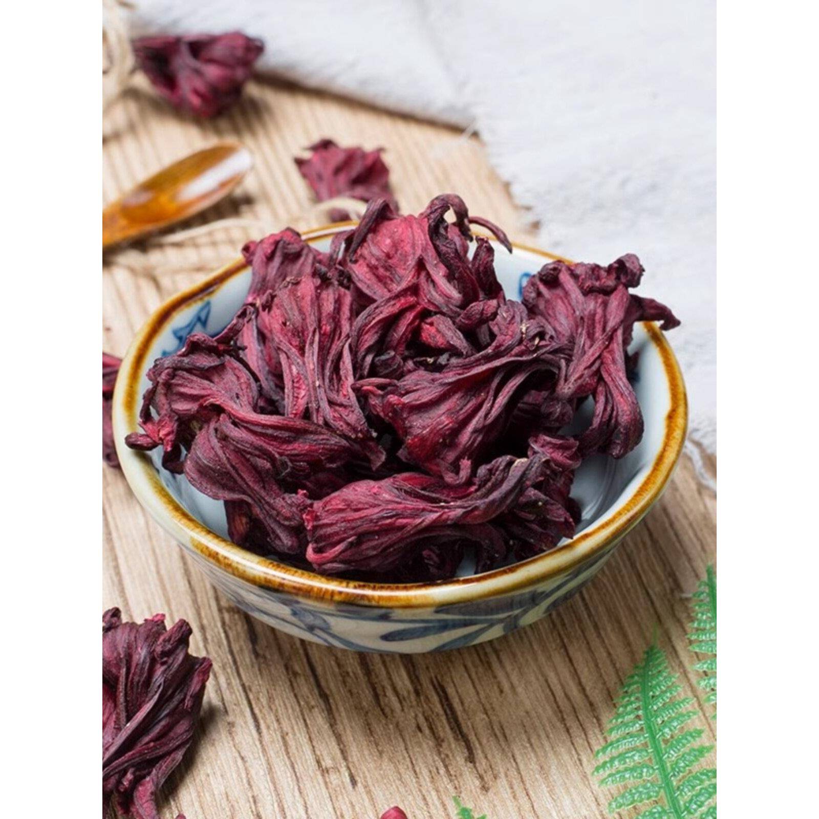 精品云南洛神花500g玫瑰茄洛神花干散装包邮酸梅汤原材料泡水喝的
