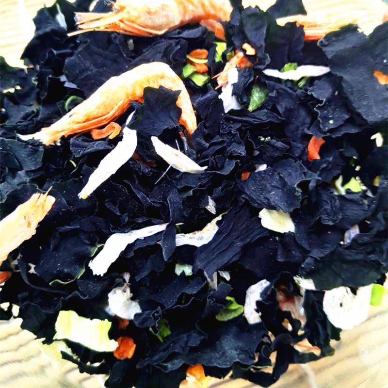 海味三鲜汤料裙带菜虾皮汤速食大连江能海味汤味增原料懒汉食材