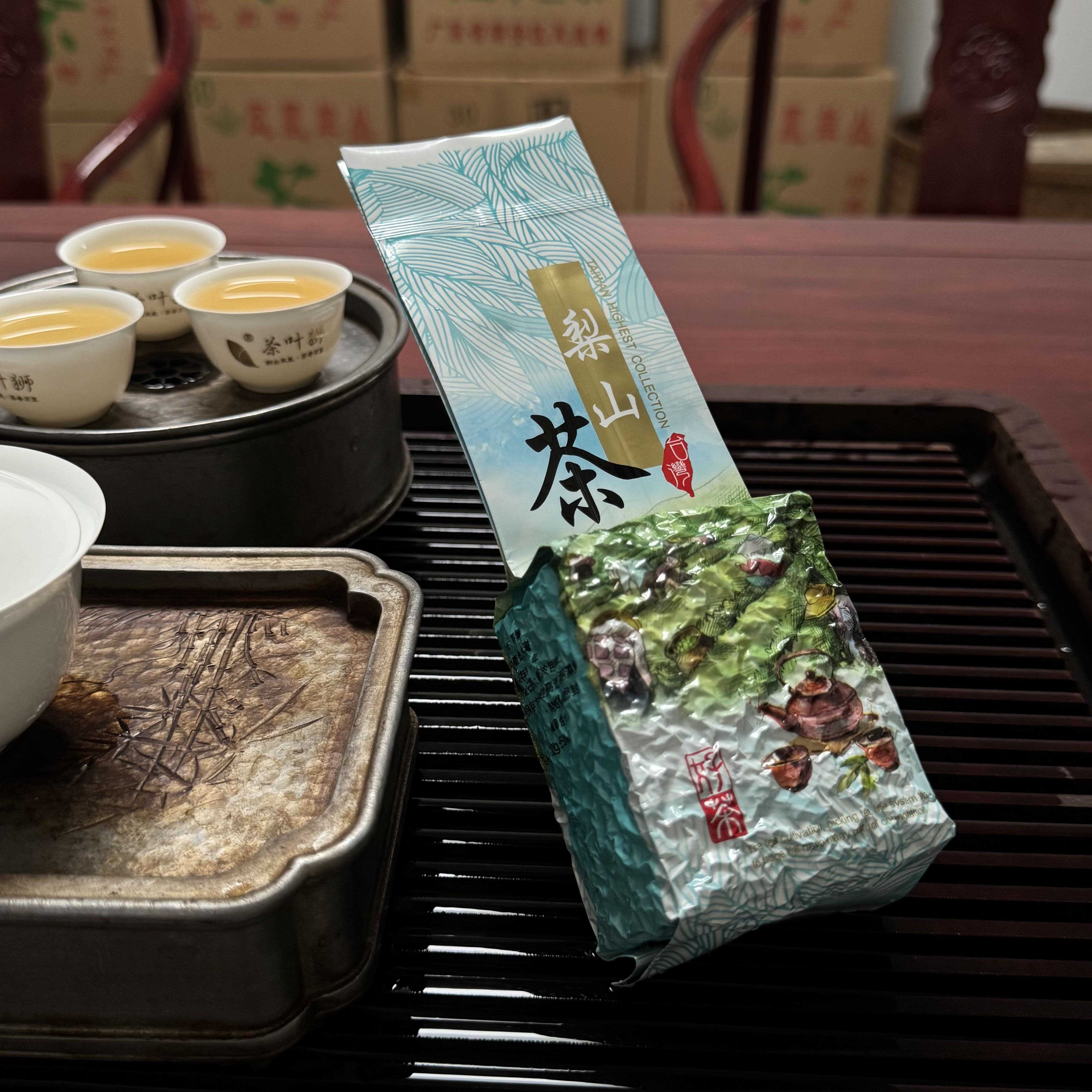 台湾四大茗茶 梨山、阿里山、冻顶、高山茶各150克 混装合计600克