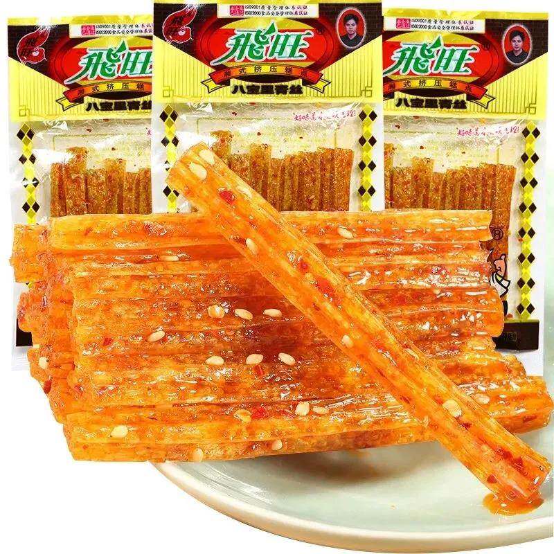 飞旺八宝里青丝辣条零食小吃湖南特产麻辣8090后怀旧休闲食品辣条