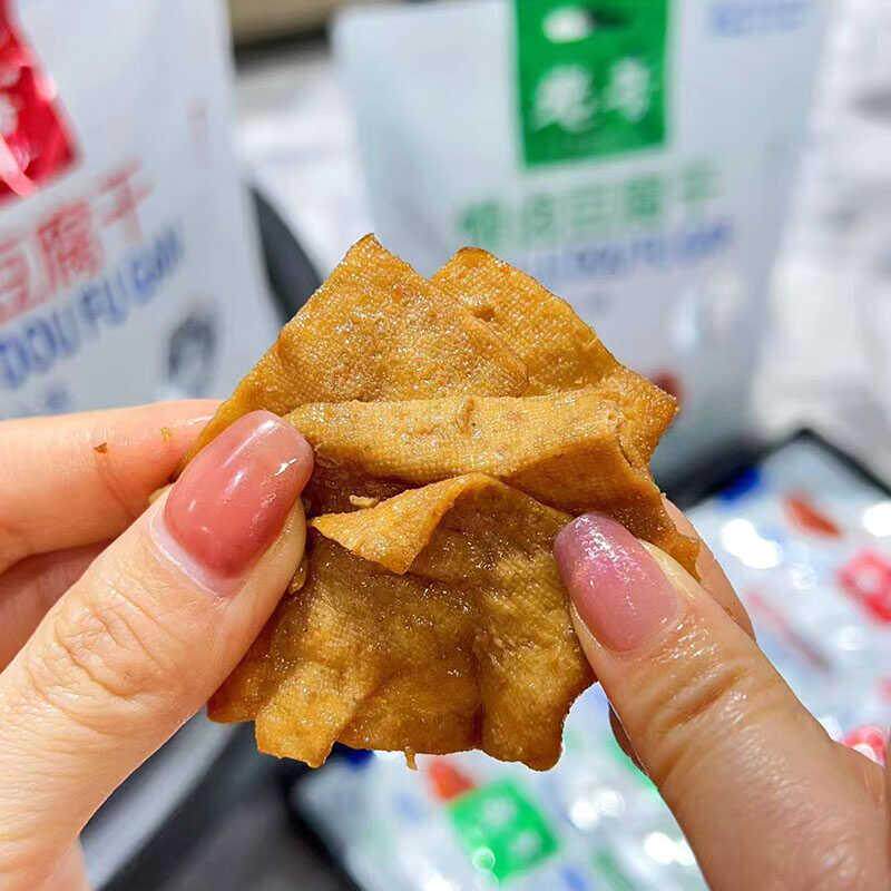新货老李慢卤香辣豆腐干独立小包开袋即食五香豆干零食浙江温州特