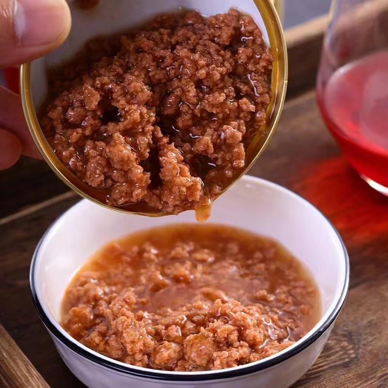 拌饭虾米酱南极磷虾酱罐头即食熟虾米拌饭不咸下饭菜海鲜酱200