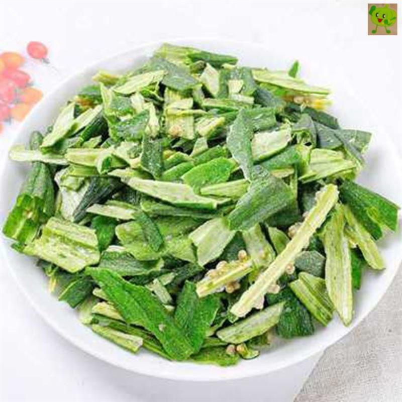 新货黄秋葵干即食烘干秋葵