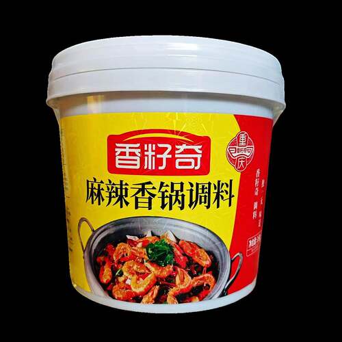 香籽奇麻辣香锅3.6kgX2桶整箱香辣酱干锅烤鱼酱红烧炒菜饭店餐饮