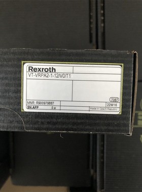 力士乐放大器VT-VRPA2-1-12/V0/T1 R900979887德国工业原装