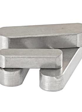 304不锈钢平键A型平键销圆角方键GB1096方料销10*8mmM10M12M14M16