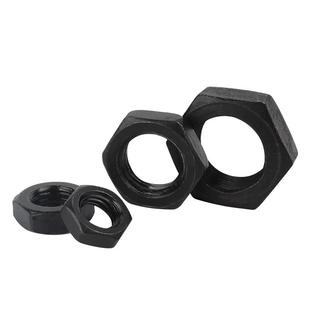 8.8级高强度细牙六角螺母细扣丝扁薄螺帽M8M10M12M14M16M20 1.5