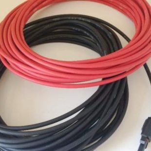 16mm2平方线太阳能光伏电缆MC4连接器延长线带接头 2.5