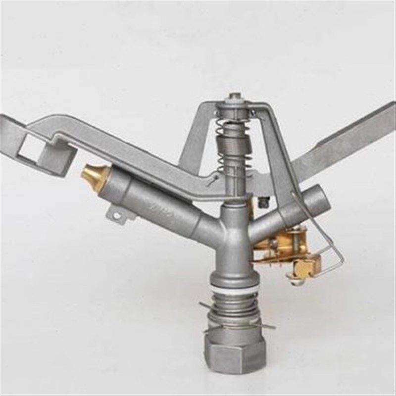 1寸锌合金摇臂喷头可调控旋转金A属喷头大田灌溉喷头1寸定向喷头