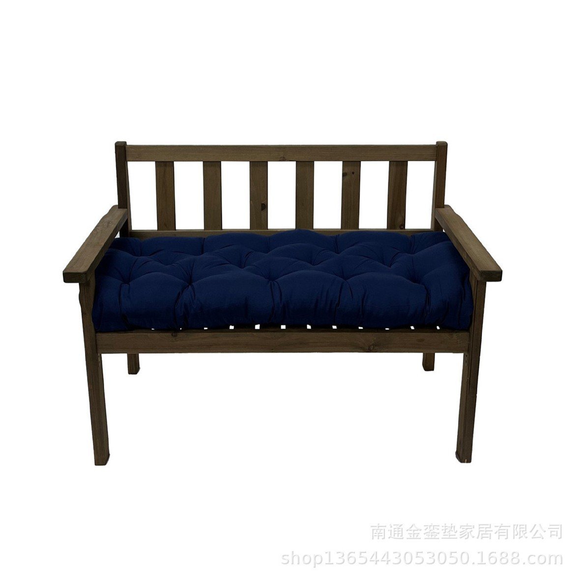 实木沙发户外长条磨毛椅垫坐垫木椅垫椅垫Bench cushion