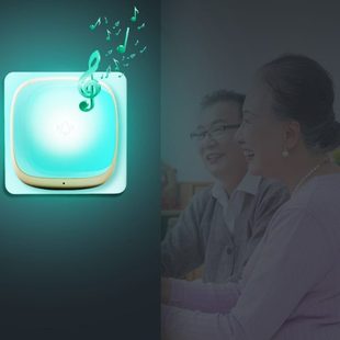 强闪光无线家用门铃远距离大音量聋哑老人紧急呼叫器 航胜易家数码