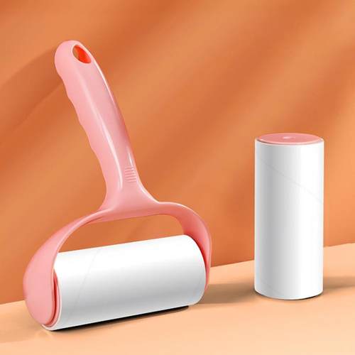 粘毛器滚筒黏尘纸替换卷筒卫生纸衣服床上沾去黏除毛刷筒吸头发神