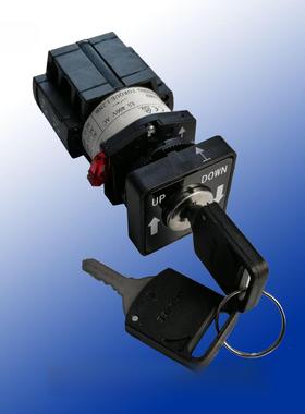 DAA77CD奥的斯电梯电源锁扶梯钥匙开关LW42AY-4736/OF302原装